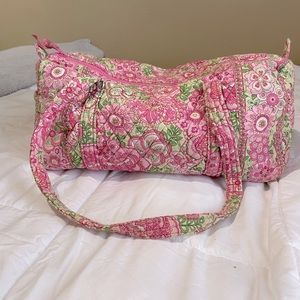 Small Duffel Vera Bradley Petal Pink